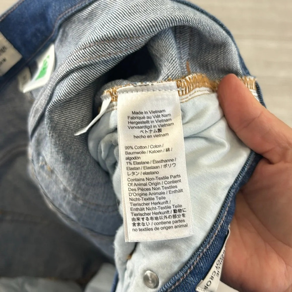 J. Crew 9" Billie demi-boot crop jean wide leg flare size 32 - Picture 11 of 16